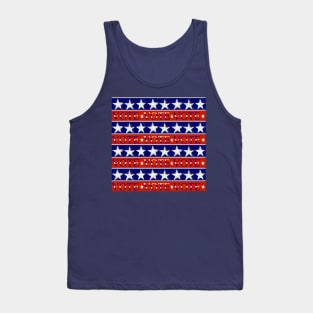 Mask for Essential Workers Vote Flag Tank Top